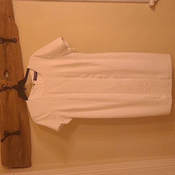 Karl Lagerfeld Dresses & Skirts - White Karl Lagerfeld Dress Sz18